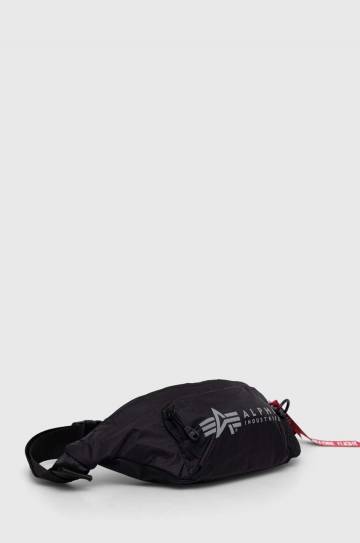 Сумка на пояс Alpha Industries цвет чёрный 118917.03-Black Сумка на пояс Alpha Industries цвет чёрный 118917.03-Black