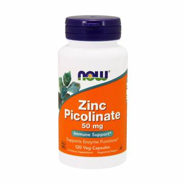 Цинк пиколинат NOW foods Zinc Picolinate 50 мг, 120 капсул Цинк пиколинат NOW foods Zinc Picolinate 50 мг, 120 капсул