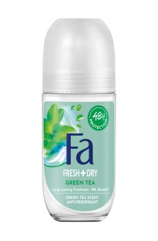 Шариковый антиперспирант Fa Fresh + Dry Green Tea 48H, с ароматом зеленого чая, женский, 50 мл