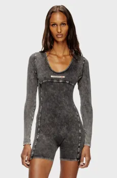 Женский темно-серый комбинезон KARIM-DNM Серый L Diesel A18325 0SHAN