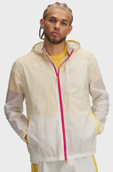 Мужская белая ветровка UA TRAIL RUN JACKET Белый XL Under Armour 1383243-279