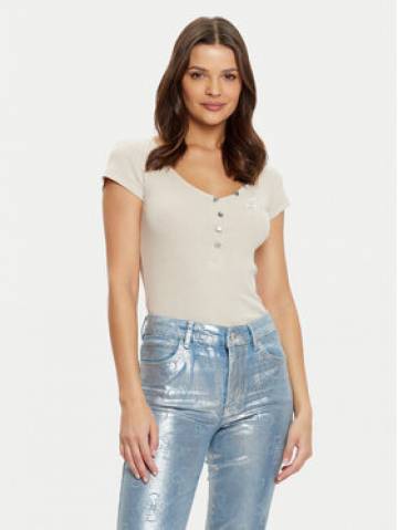 Guess Футболка W4RP47 K1814 Сірий Regular Fit Guess Футболка W4RP47 K1814 Сірий Regular Fit