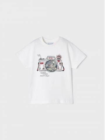 Mayoral Футболка 3003 Білий Regular Fit Mayoral Футболка 3003 Білий Regular Fit