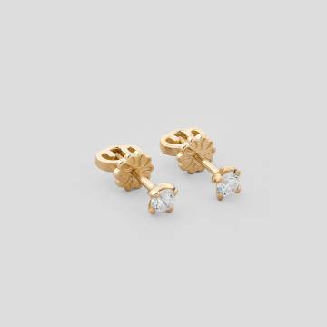 Золотые серьги Minimal с155-3,5-бр-ж Золотые серьги Minimal с155-3,5-бр-ж