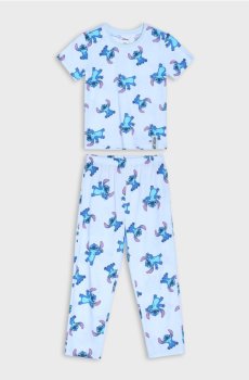 Двокомплектна піжама Stitch - синій