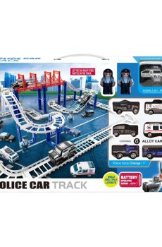 Детский трек TOYRA Полицейский город, от 3 лет (AJ018684)