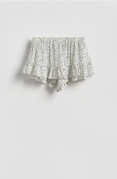 Reserved - Шорти дівчачі - кремовий - 378JS-01X