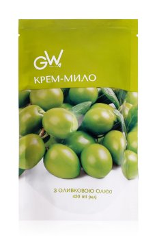 Жидкое крем-мыло Green Way ФітоЛінія с оливковым маслом\nи нежной кремовой текстурой, 450 мл (дойпак)
