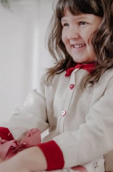 Детский хлопковый кардиган Thats mine Felizia