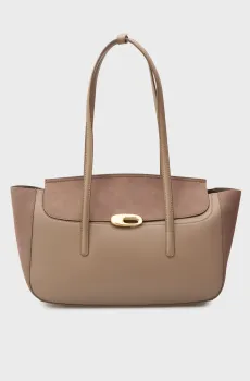 Женская бежевая сумка HARDWARE Бежевый ONESIZE Calvin Klein LV04F3336G