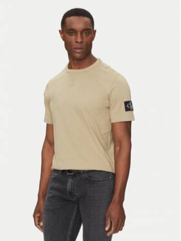 Calvin Klein Jeans Футболка J30J323484 Бежевий Regular Fit Calvin Klein Jeans Футболка J30J323484 Бежевий Regular Fit