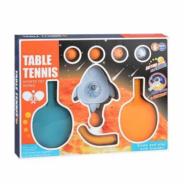 Детский набор для настольного тенниса Shantou Jinxing Table Tennis со светом, в коробке, от 3 лет, 43.5*6.5*34 см (777-530D) Детский набор для настольного тенниса Shantou Jinxing Table Tennis со светом, в коробке, от 3 лет, 43.5*6.5*34 см (777-530D)