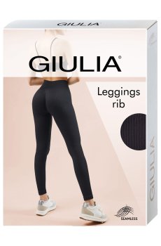 Леггинсы женские Giulia Leggings Rib в рубчик, с моделирующим швом сзади, Burnished Lilac, размер S/M