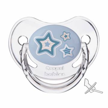 Пустышка силиконовая анатомическая Canpol Babies Newborn baby, синяя, с 1.5 года, 1 шт (22/567_blu) Пустышка силиконовая анатомическая Canpol Babies Newborn baby, синяя, с 1.5 года, 1 шт (22/567_blu)