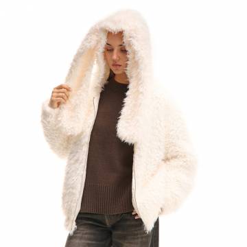 Cropp - Куртка з капюшоном - нюдовий Cropp - Куртка з капюшоном - нюдовий
