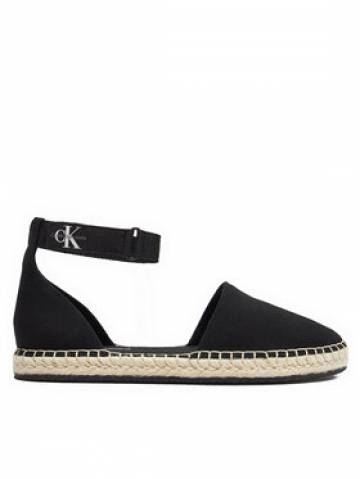 Calvin Klein Jeans Еспадрильї Ankle Espadrille Btw YW0YW01027 Чорний Calvin Klein Jeans Еспадрильї Ankle Espadrille Btw YW0YW01027 Чорний