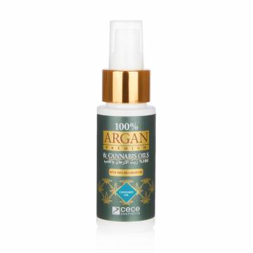 Масло для волос Cece Cosmetics 100% Argan Premium & Cannabis Oils, 50 мл Масло для волос Cece Cosmetics 100% Argan Premium & Cannabis Oils, 50 мл