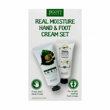 Набор Jigott Real Moisture Hand & Foot Cream Set (крем для рук, 100 мл + крем для ног, 100 мл) Набор Jigott Real Moisture Hand & Foot Cream Set (крем для рук, 100 мл + крем для ног, 100 мл)