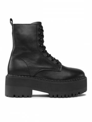 Tommy Jeans Ботильйони Tjw Boot Zip Up EN0EN02305 Чорний Tommy Jeans Ботильйони Tjw Boot Zip Up EN0EN02305 Чорний