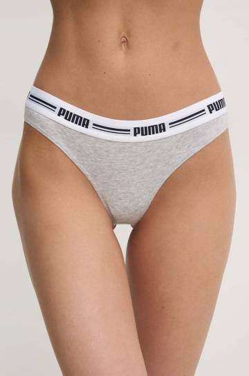 Стринги Puma 2 шт цвет серый 907854 Стринги Puma 2 шт цвет серый 907854