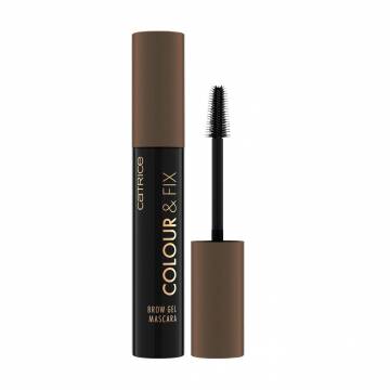 Гелевая тушь для бровей Catrice Colour & Fix Brow Gel Mascara 030 Dark Brown, 5 мл Гелевая тушь для бровей Catrice Colour & Fix Brow Gel Mascara 030 Dark Brown, 5 мл