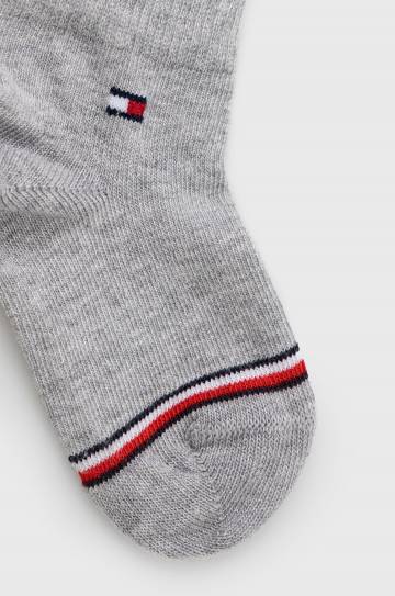 Детские носки Tommy Hilfiger цвет серый Детские носки Tommy Hilfiger цвет серый