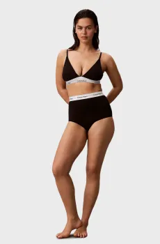 Женские черные моделирующие трусики BRIEF Черный S Calvin Klein LV00QF8859