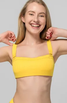 Женский желтый лиф от купальника 231K Желтый XS brabrabra SO205231
