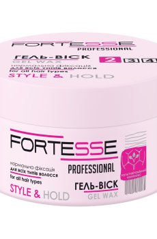Гель-воск для волос FORTESSE Professional Style & Hold Gel Wax нормальной фиксации, 75 мл