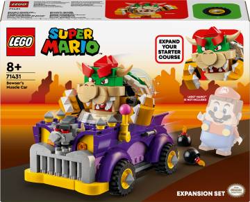 Конструктор LEGO Super Mario Маслкар Bowser. Додатковий набір (71431) Конструктор LEGO Super Mario Маслкар Bowser. Додатковий набір (71431)