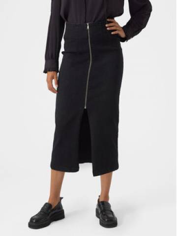 Vero Moda Спідниця-олівець Monic 10301942 Чорний Regular Fit Vero Moda Спідниця-олівець Monic 10301942 Чорний Regular Fit