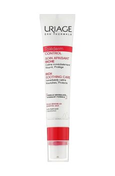 Успокаивающий крем для чувствительной кожи лица Uriage Tolederm Control Rich Soothing Care Sensitive Skin, 40 мл