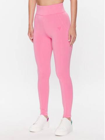 Guess Легінси Allie V3RB17 K7UW2 Рожевий Slim Fit Guess Легінси Allie V3RB17 K7UW2 Рожевий Slim Fit