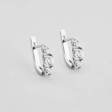 Серебряные серьги Minimal 2204р Серебряные серьги Minimal 2204р