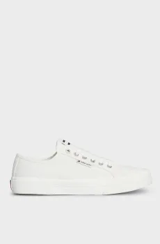 Мужские белые кеды TJM  LACE UP CANVAS COLOR Белый 45 Tommy Jeans EM0EM01365