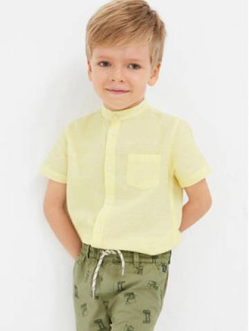 Mayoral Сорочка 3161 Жовтий Regular Fit Mayoral Сорочка 3161 Жовтий Regular Fit