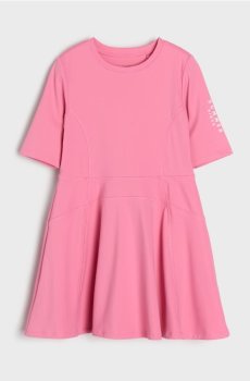 Сукня зі спортивного трикотажу із захистом від сонця UPF50+ - фуксія