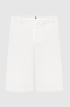 Белые шорты с хлопком