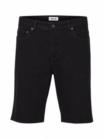 Solid Джинсові шорти 21104982 Чорний Regular Fit Solid Джинсові шорти 21104982 Чорний Regular Fit