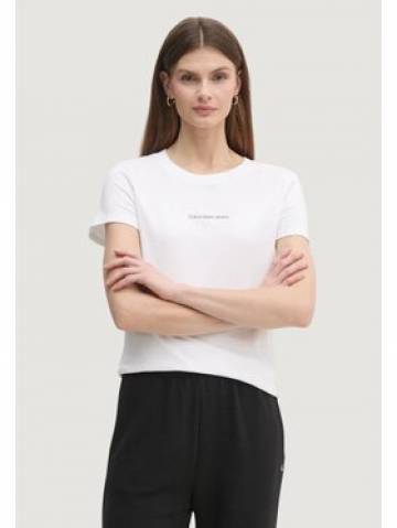 Calvin Klein Jeans Футболка Gradient Monologo J20J225252 Білий Slim Fit Calvin Klein Jeans Футболка Gradient Monologo J20J225252 Білий Slim Fit