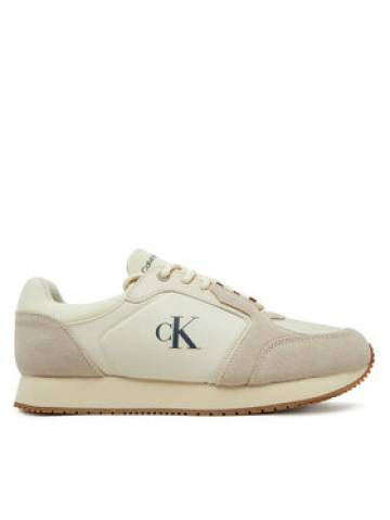 Calvin Klein Jeans Снікерcи Retro Sock Runner Mg YM0YM01152 Бежевий Calvin Klein Jeans Снікерcи Retro Sock Runner Mg YM0YM01152 Бежевий