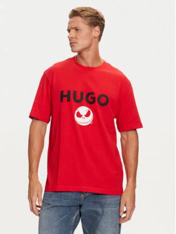 Hugo Футболка 50537986 Червоний Regular Fit Hugo Футболка 50537986 Червоний Regular Fit