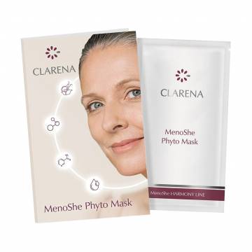 Кремообразная маска Clarena MenoShe Harmony Line MenoShe Phyto Mask для зрелой кожи лица, 5 мл Кремообразная маска Clarena MenoShe Harmony Line MenoShe Phyto Mask для зрелой кожи лица, 5 мл