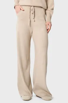 Женские бежевые шерстяные брюки Бежевый ONESIZE ANDRE TAN 41092P