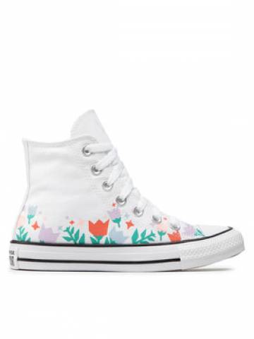 Converse Кеди Chuck Taylor All Star Crafted Florals 572706C Білий Converse Кеди Chuck Taylor All Star Crafted Florals 572706C Білий