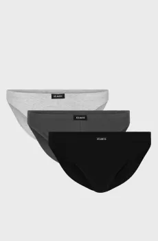 Мужские брифы (3 шт) Разноцветный XXL Atlantic 3BMP-230