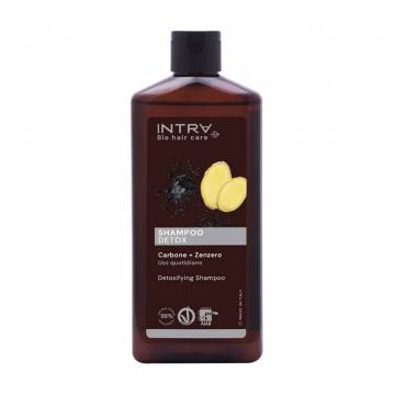 Детокс-шампунь для волос Intra Charcoal & Ginger Shampoo Detox, 250 мл