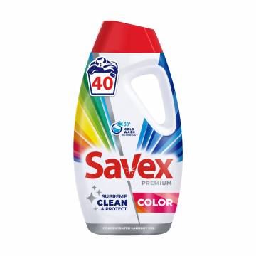 Гель для стирки Savex Premium Color для цветных тканей, 40 стиркок, 1.8 л Гель для стирки Savex Premium Color для цветных тканей, 40 стиркок, 1.8 л