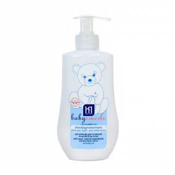 Деткский шампунь и пена для ванны 2 в 1 Babycoccole Delicate Bath & Shampoo, с рождения, 400 мл Деткский шампунь и пена для ванны 2 в 1 Babycoccole Delicate Bath & Shampoo, с рождения, 400 мл