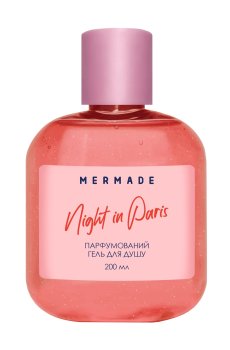 Парфюмированный гель для душа Mermade Night In Paris женский, 200 мл